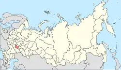 Bělinskij na mapě