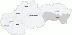 Moldava nad Bodvou na mapě