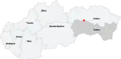 Žehra na mapě