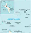 Mapa Seychel