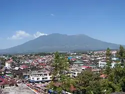 Marapi nad městem Bukittinggi (2006)