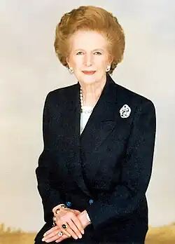 Margaret Thatcherová (cca 1995–1996)