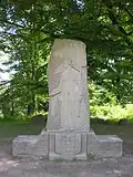 Královnin pomník na Himmelbjerget