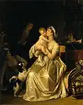 Mateřství, kolem roku 1800
