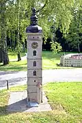 Model Černé věže v Českých Budějovicích