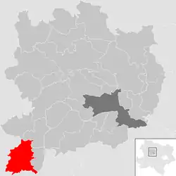 Maria Laach am Jauerling na mapě