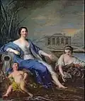Jean-Marc Nattier: Marie-Anna Bourbon-Condé, 1729