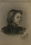 Marie Gardavská – Podobizna dívky (1890)