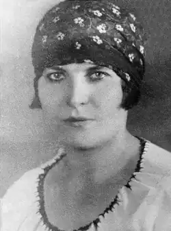 Jeho manželka Marie Strnadová