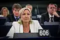 Marine Le Penová v Evropském parlamentu (2014)