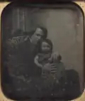 J.J. Hawes a jeho dcera Marion, Southworth & Hawes, ca. 1852