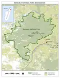 Mapa parku