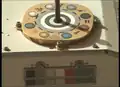 Zařízení MastCamZ s grafikou evoluce lidstva