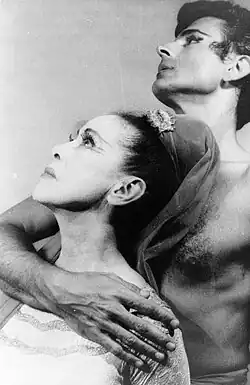 Martha Graham a Bertram Ross, 1961