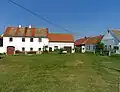 Severozápadní část pohořické návsi