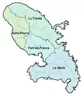 Arrondisementy Martiniku