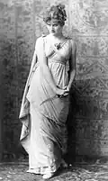 Mary Anderson jako Parthenia, 1883