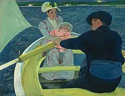 Plavba na lodičce, National Gallery of Art, Washington