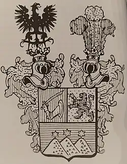Erb rodu Marziani (1818)