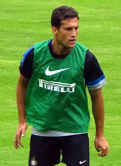 Na tréninku Interu Milán (2012)