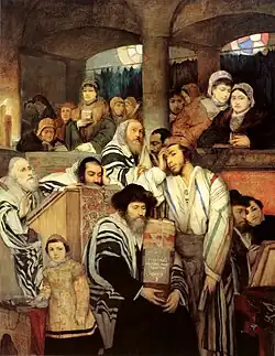 Jom Kipur v synagoze