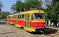 Tramvaj Tatra T3SU ve Volgogradu