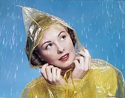 Dívka v dešti, obálka McCall's, 1943