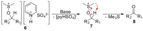 Druhá část mechanismu Parikhovy–Doeringovy oxidace