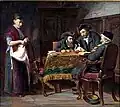 Een moeilijke vraag (Porada před cestou) (1880)