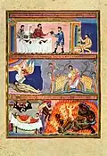 Codex aureus, Boháč a Lazar