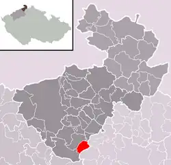 Merboltice na mapě