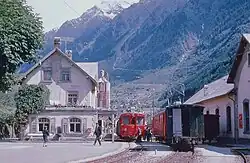 Železniční stanice Mesocco (1970)
