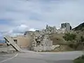 Messene. Arkádská brána s částí hradeb