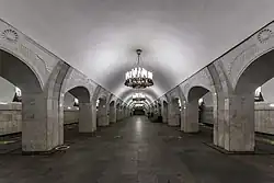 Střední loď stanice