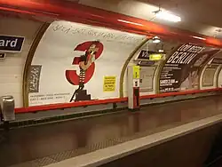 Nástupiště na stanici