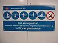 Tabulka „Pro Vaši bezpečnost“