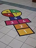 Skákací panák v Metropoli Zličín