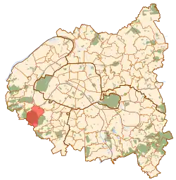Meudon na mapě