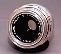 Normální objektiv Primotar (typ Tessar) 1:3,5/50 mm (1956)