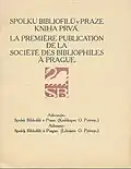 Mezinárodní prospekt SČB (titulní stránka)