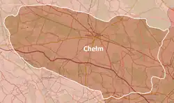 Mapa oblasti
