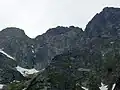 Zľava Východný, Prostredný a Veľký Mengusovský štít.