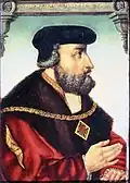 Michael Ostendorfer: Kurfiřt Friedrich III. Saský, 16. stol.