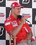 Michael Schumacher vyhrál sedm mistrovských titulů. Pět s týmem Ferrari a dva s týmem Benetton.