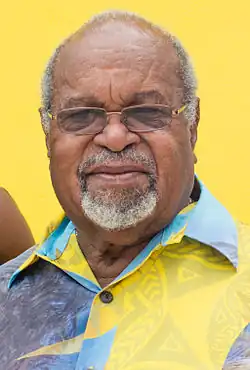 Michael Somare (26. prosince 2014)