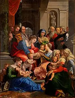 Michiel Coxie:Svaté příbuzenstvo