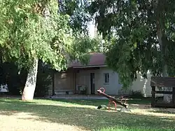 Zástavba v mošavu