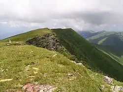 Pod vrcholem Midžuru