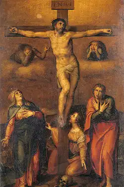 Ukřižování Krista, Michelangelo (1540)
