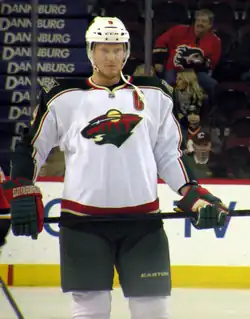 Mikko Koivu v dresu Wild